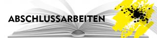 Ein Banner mit dem Text: Abschlussarbeiten